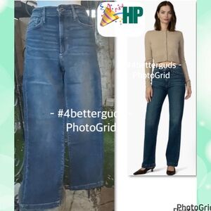 New Joe’s Jeans High Rise Wide Leg Full Length Trouser Hem Jean Sweet Dreams 27